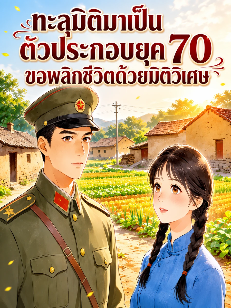 ปก (จบแล้ว) ทะลุมิติมาเป็นตัวประกอบยุค 70 ขอพลิกชีวิตด้วยมิติวิเศษ