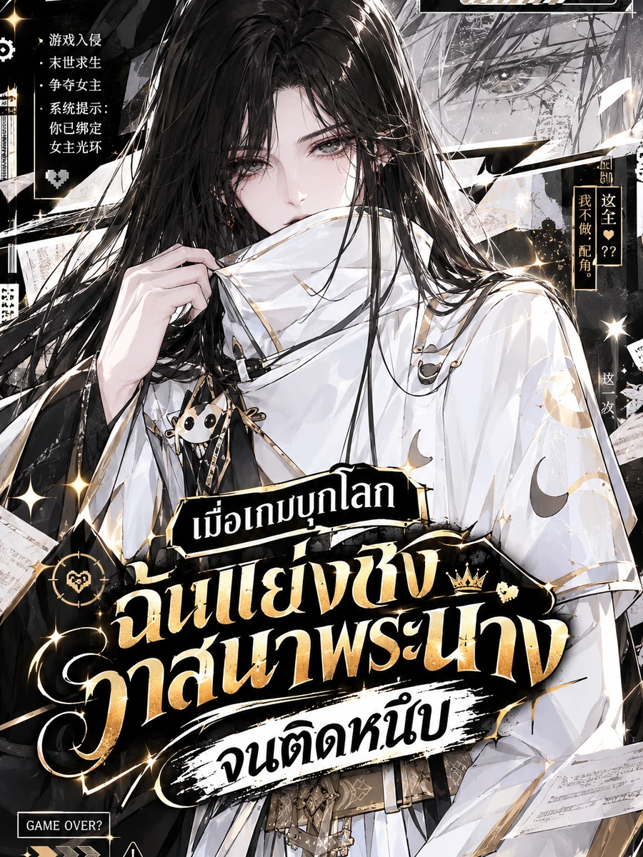 ปก เมื่อเกมบุกโลก ฉันแย่งชิงวาสนาพระนางจนติดหนึบ