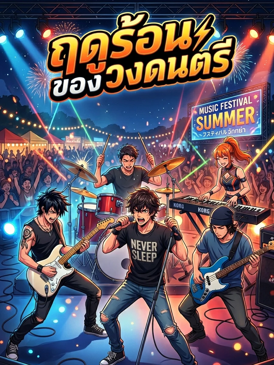 ปก ฤดูร้อนของวงดนตรี