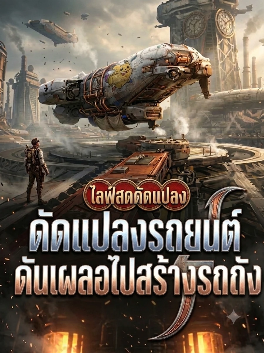 ปก ไลฟ์สดดัดแปลงเครื่องยนต์... ที่แท้ "Tank 300" มันคือรถยนต์หรอกเรอะ!