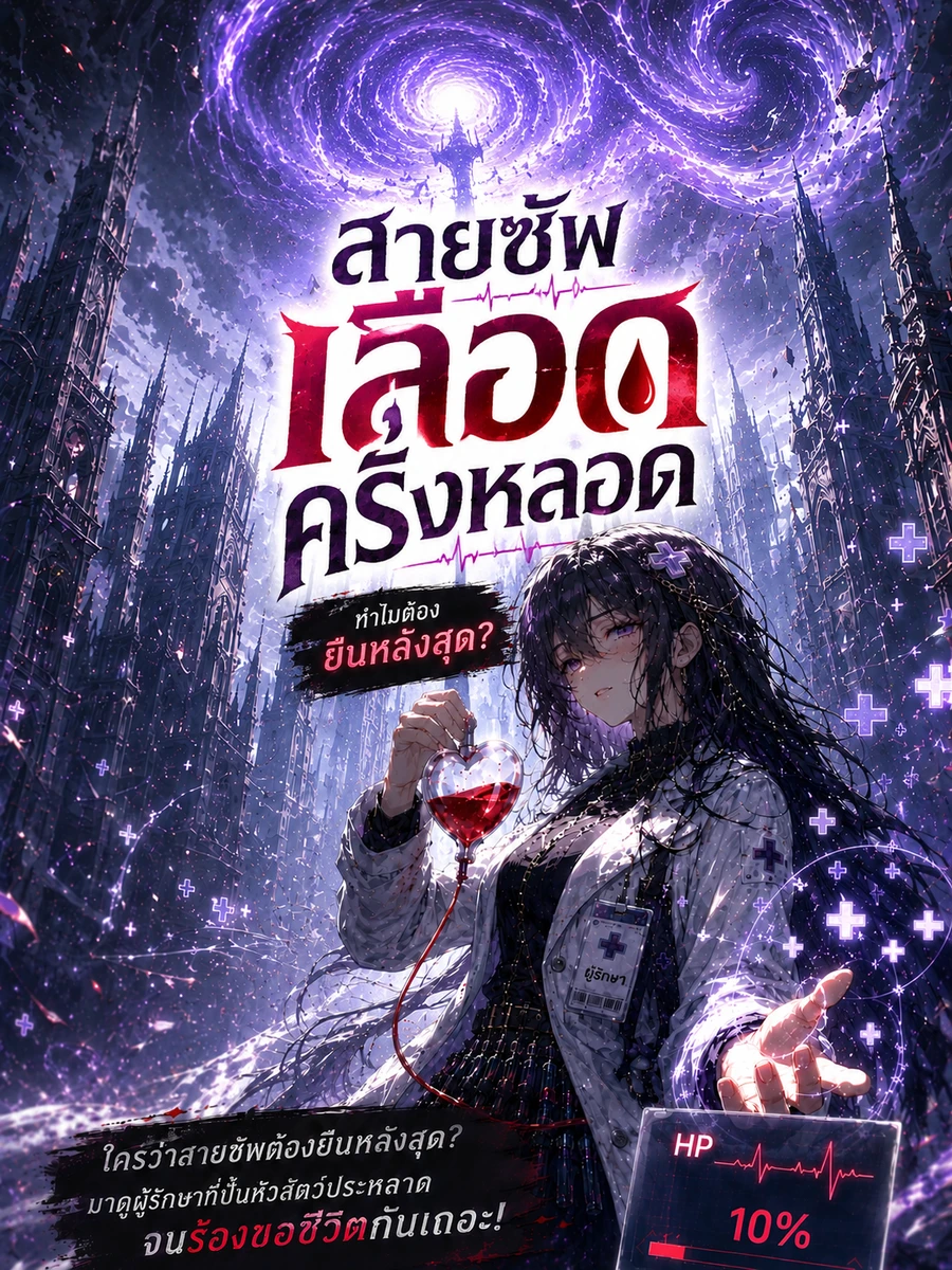 ปก [อ่านฟรี 50 ตอน] สายซัพฯ เลือดครึ่งหลอดเป็นสมบัติของชาติ