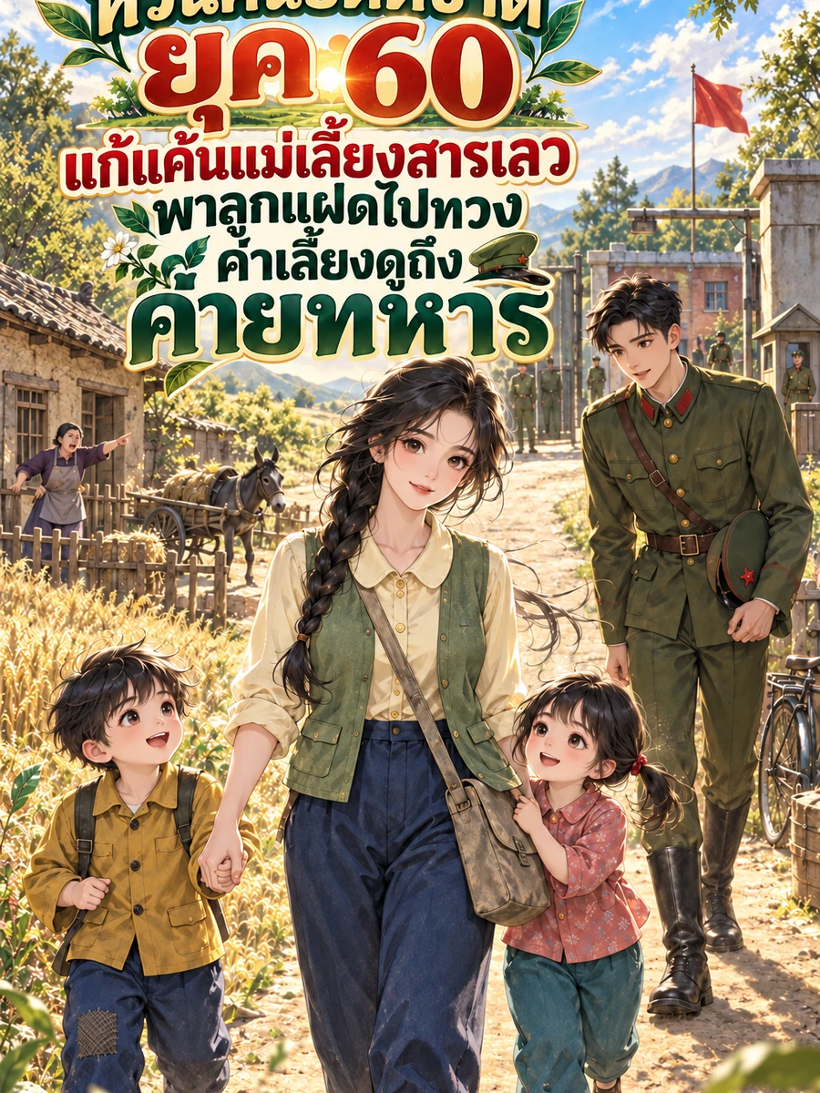 ปก หวนคืนอดีตชาติยุค 60 แก้แค้นแม่เลี้ยงสารเลว พาลูกแฝดไปทวงค่าเลี้ยงดูถึงค่ายทหาร