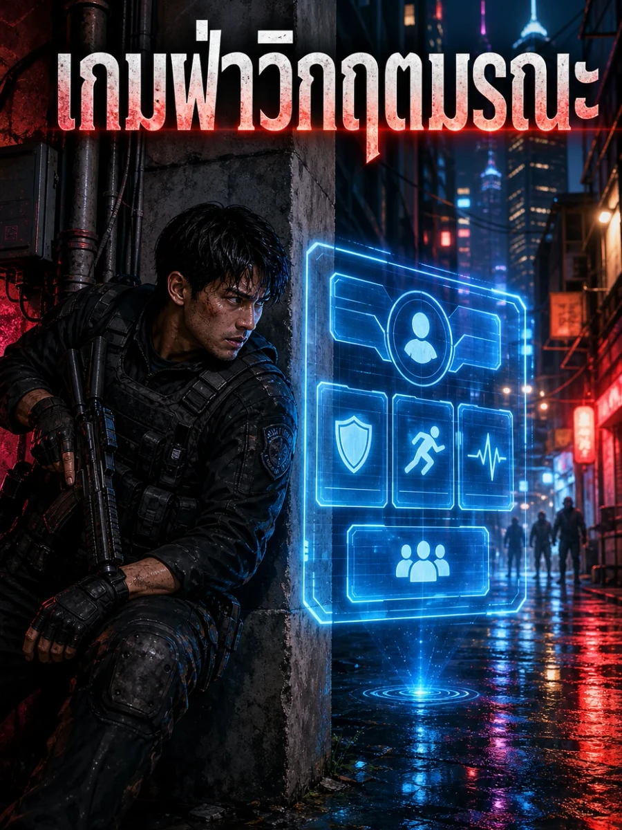 ปก เกมฝ่าวิกฤตมรณะ