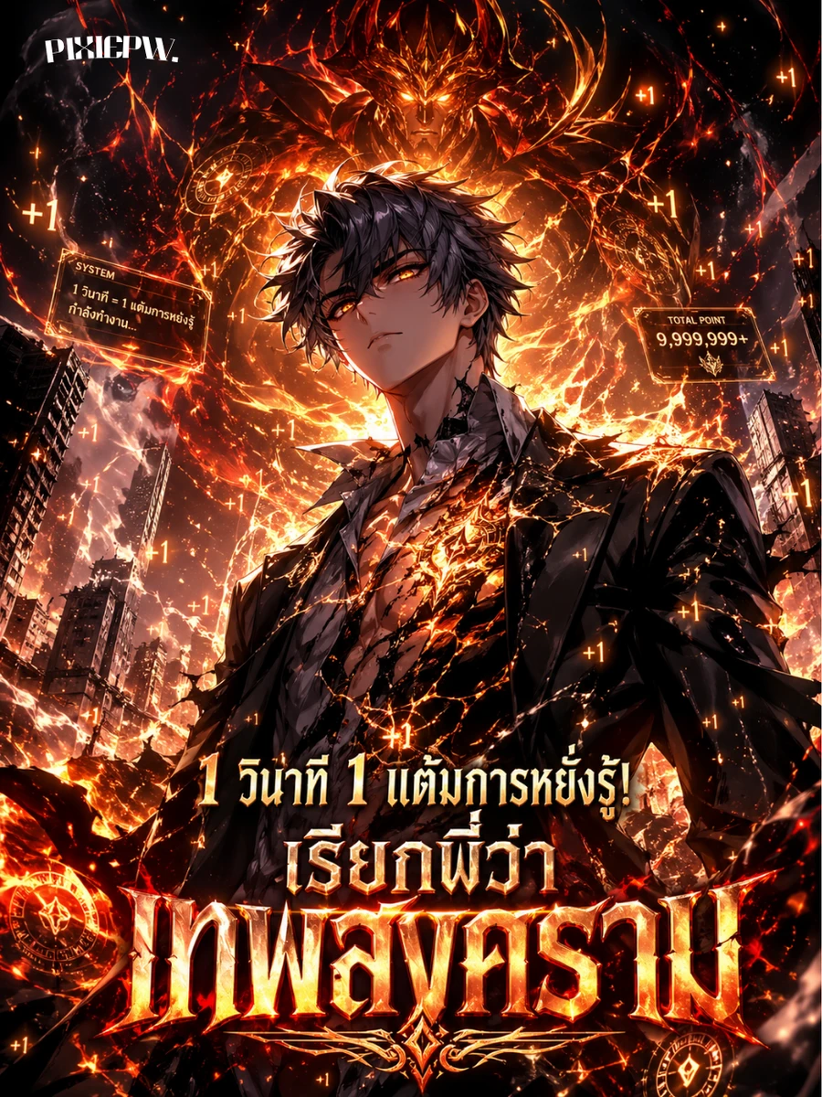 ปก [จบแล้ว] 1 วินาที 1 แต้มการหยั่งรู้! เรียกพี่ว่าเทพสงคราม