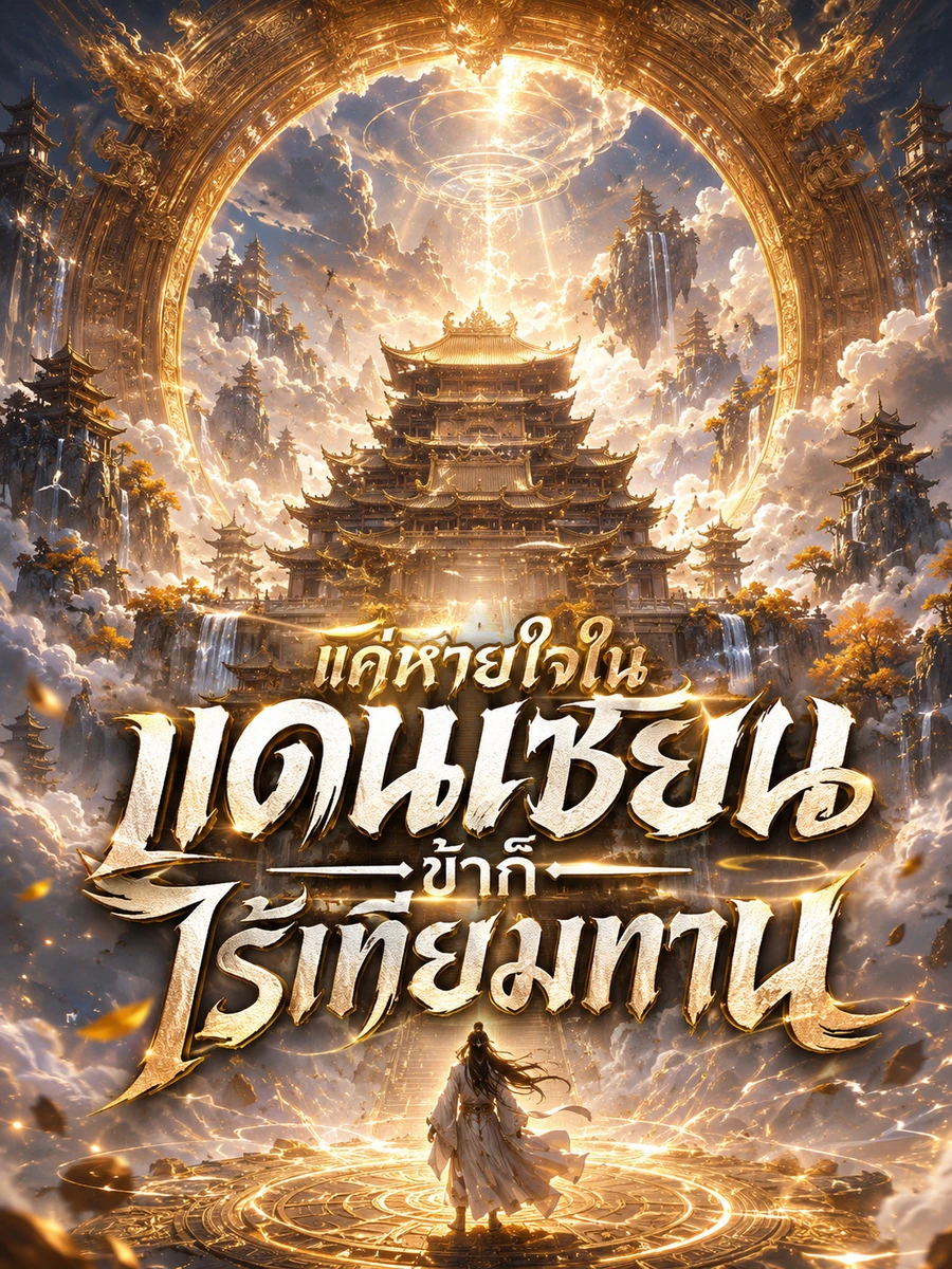ปก (จบ) แค่หายใจในแดนเซียน ข้าก็ไร้เทียมทาน