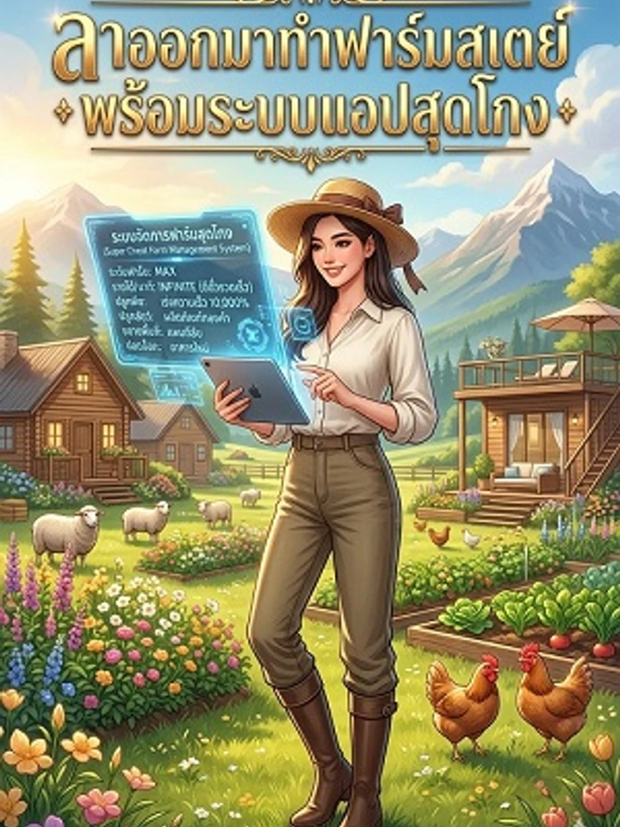 ปก ลาออกมาทําฟาร์มสเตย์ พร้อมระบบแอปสุดโกง