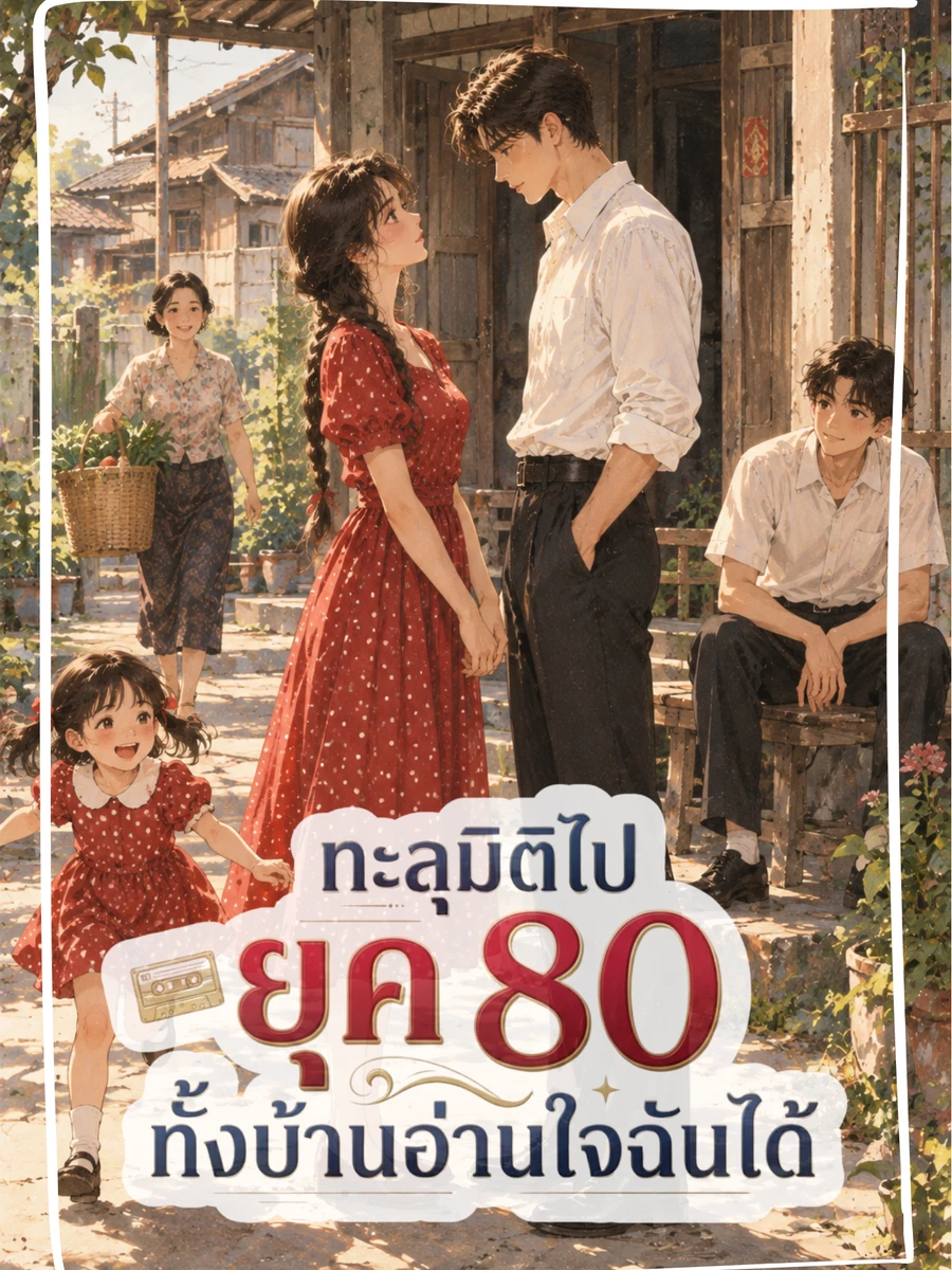 ปก ทะลุมิติไปยุค 80 ทั้งบ้านอ่านใจฉันได้