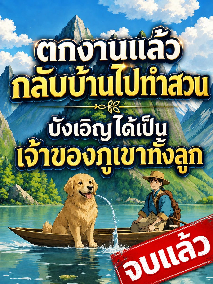 ปก [จบแล้ว]ตกงานแล้วกลับบ้านไปทําสวน บังเอิญได้เป็นเจ้าของภูเขาทั้งลูก