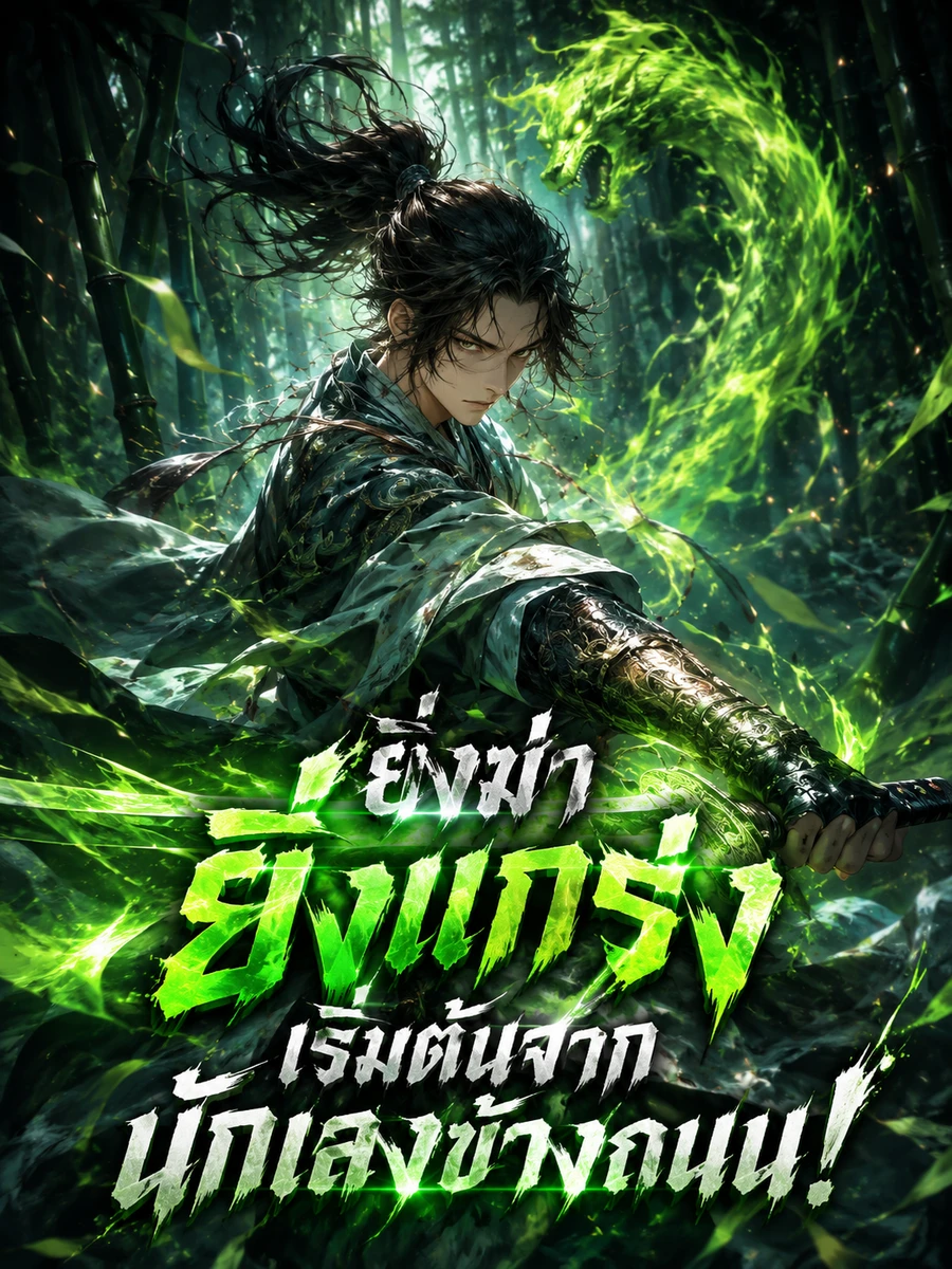 ปก (จบแล้ว) ยิ่งฆ่า ยิ่งแกร่ง เริ่มต้นจากนักเลงข้างถนน!