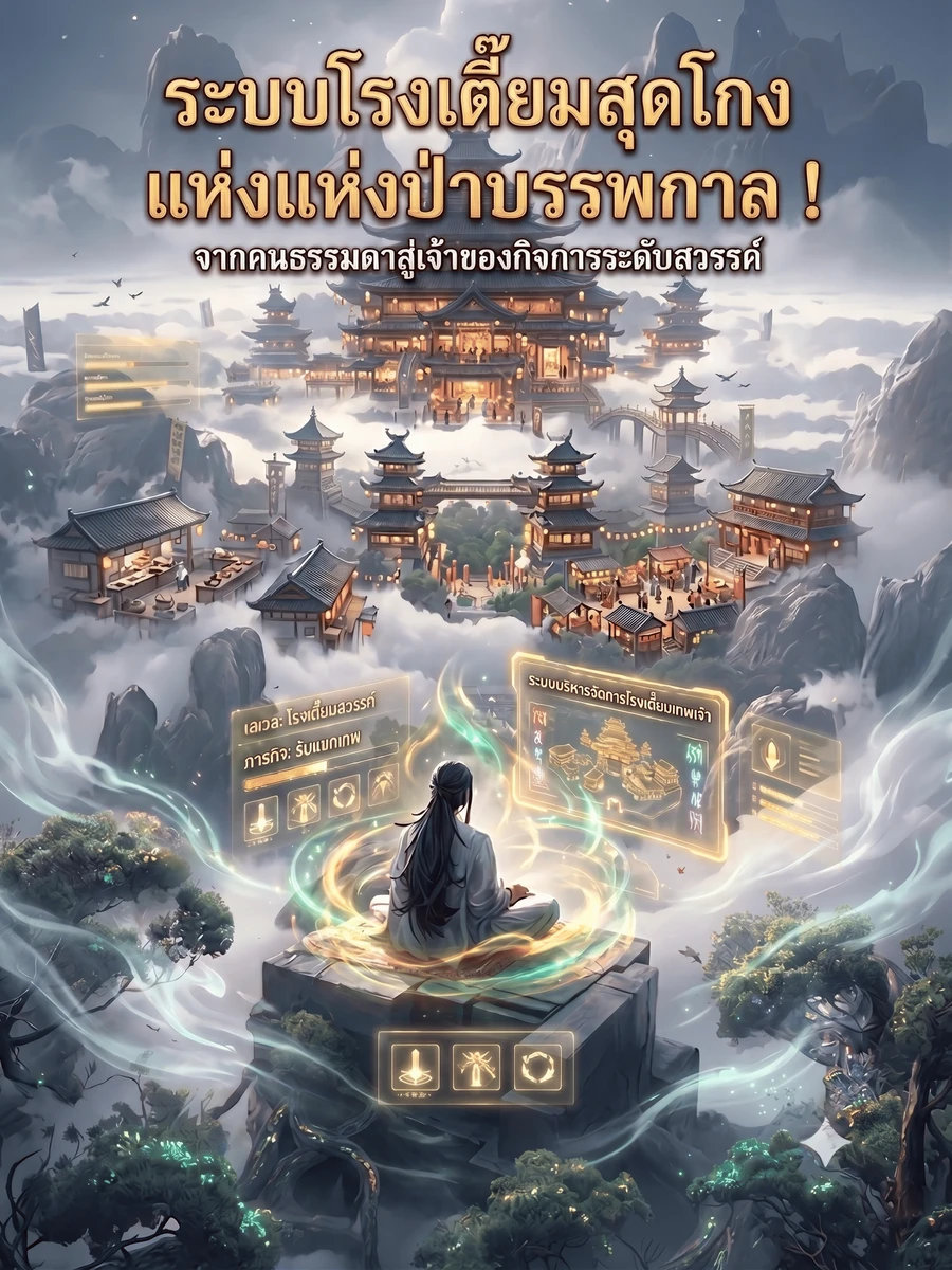 ปก ระบบโรงเตี๊ยมสุดโกงแห่งป่าบรรพกาล !