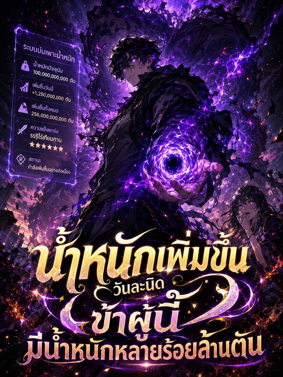 ปก น้ําหนักเพิ่มขึ้นวันละนิด ข้าผู้นี้มีน้ําหนักหลายร้อยล้านตัน