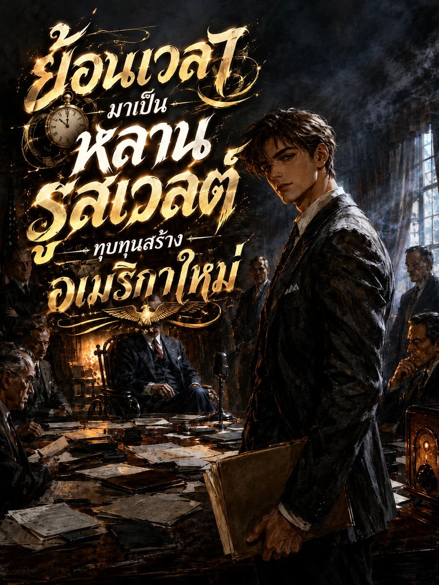ปก ย้อนเวลามาเป็นหลานรูสเวลต์ ทุบทุนสร้างอเมริกาใหม่