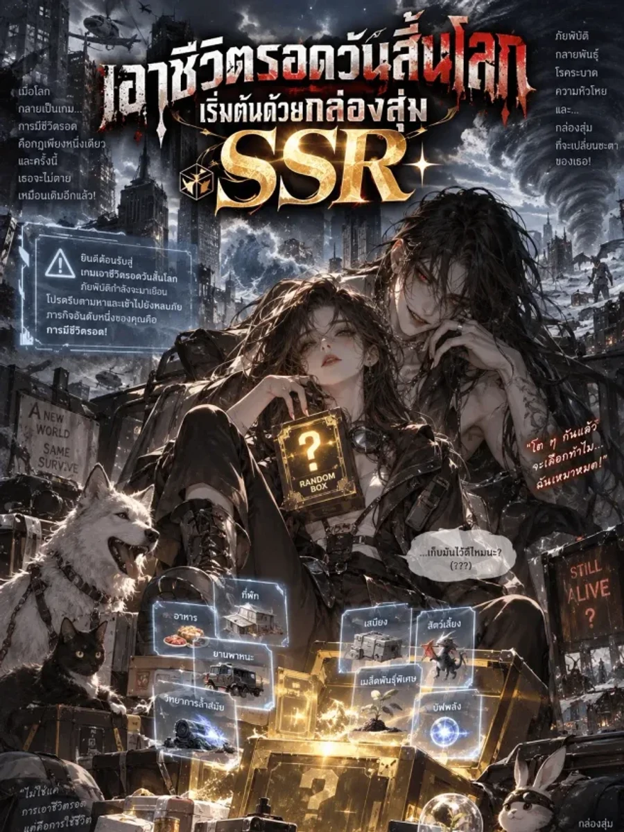 ปก เอาชีวิตรอดวันสิ้นโลก เริ่มต้นด้วยกล่องสุ่ม SSR