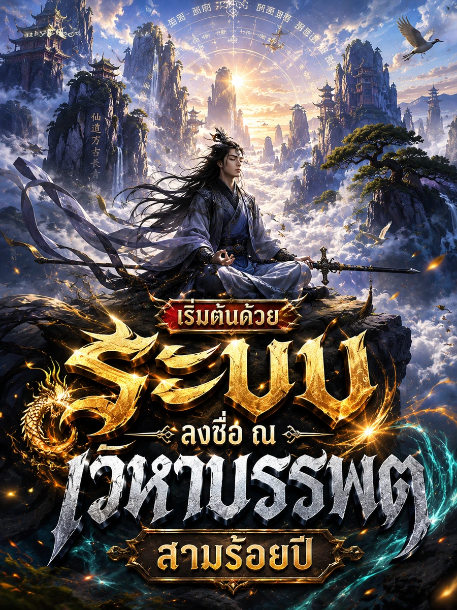 ปก เริ่มต้นด้วยระบบลงชื่อ ณ เวหาบรรพตสามร้อยปี