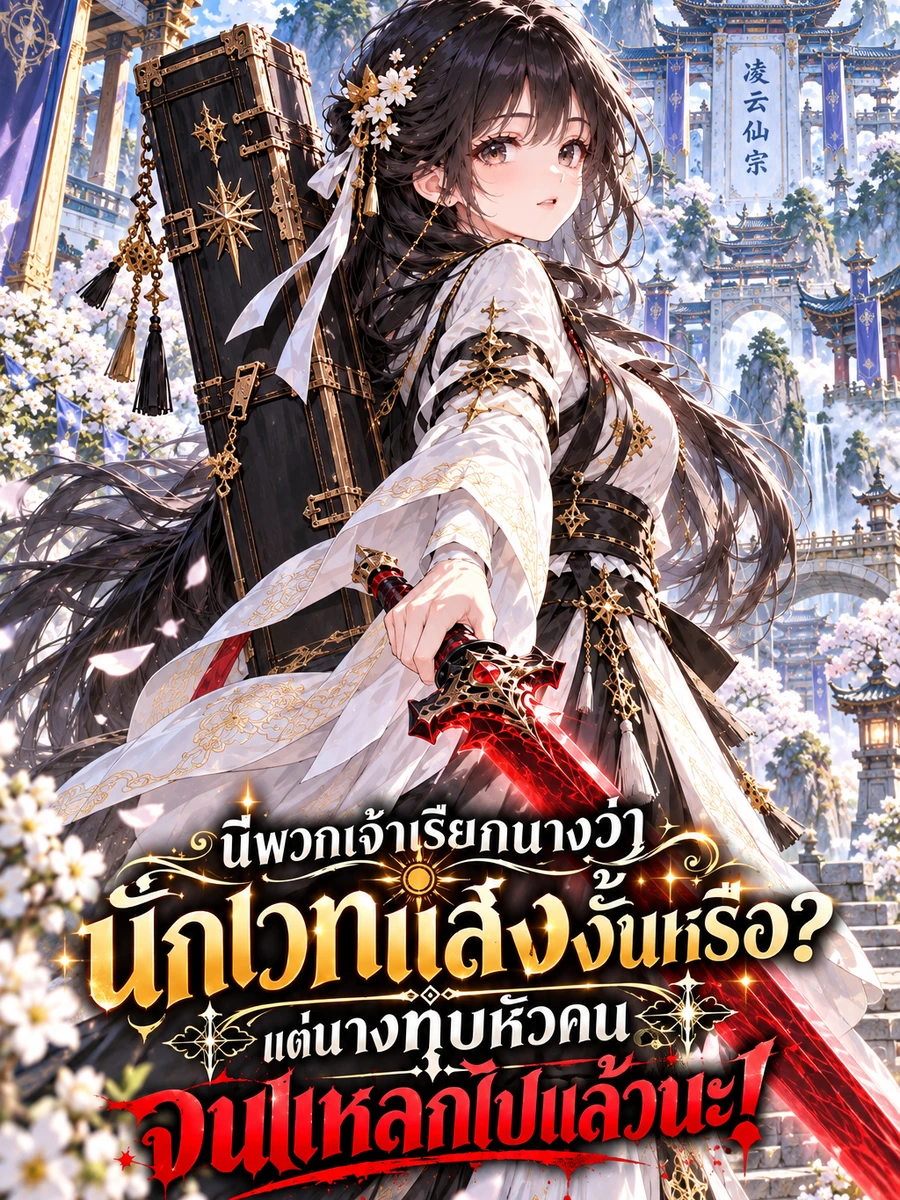 ปก นี่พวกเจ้าเรียกนางว่านักเวทแสงงั้นหรือ? แต่นางทุบหัวคนจนแหลกไปแล้วนะ!