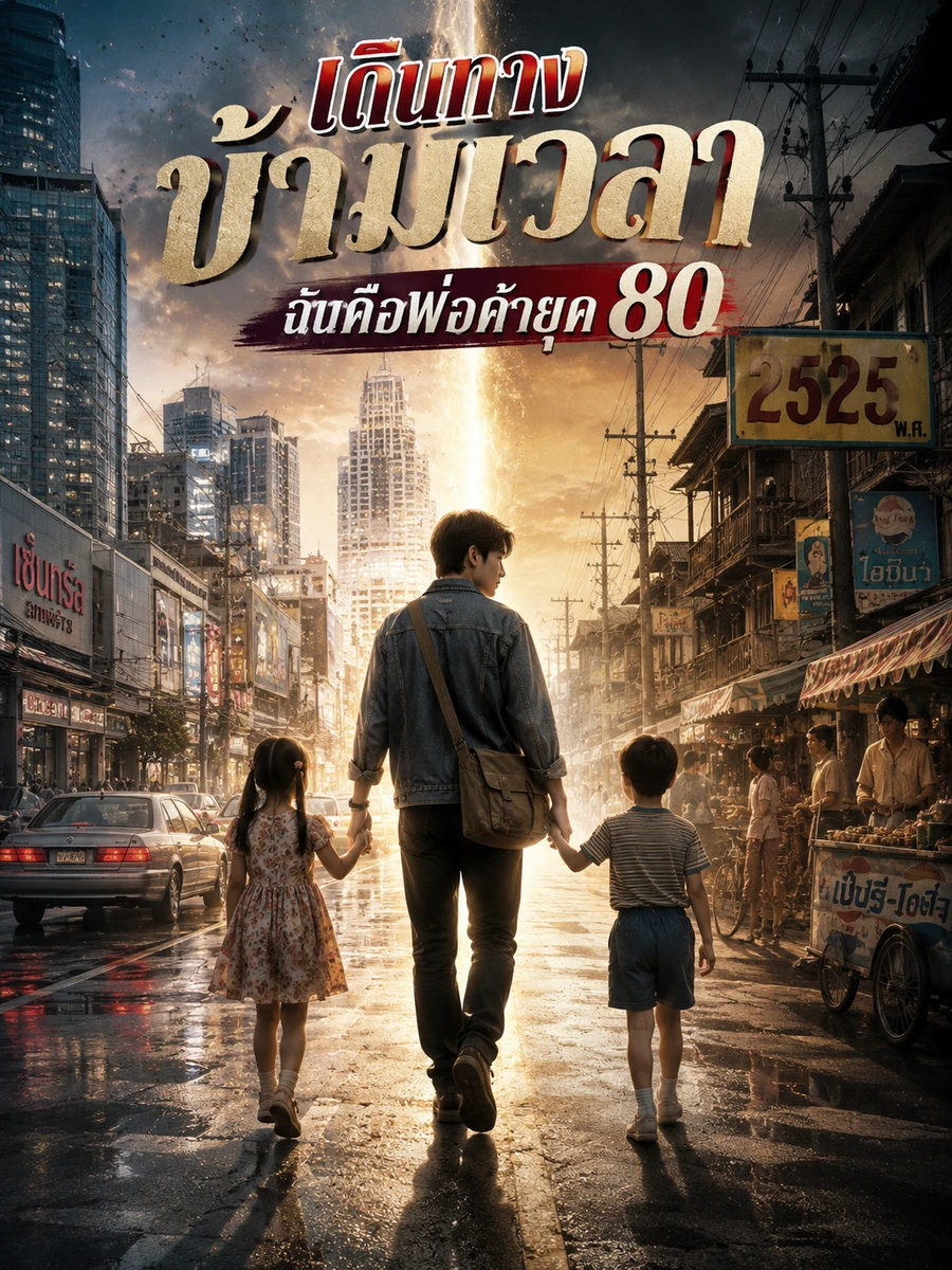 ปก เดินทางข้ามเวลา: ฉันคือพ่อค้ายุค80 (ชนจีน)