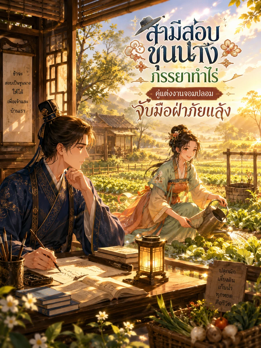 ปก สามีสอบขุนนาง ภรรยาทําไร่ คู่แต่งงานจอมปลอมจับมือฝ่าภัยแล้ง
