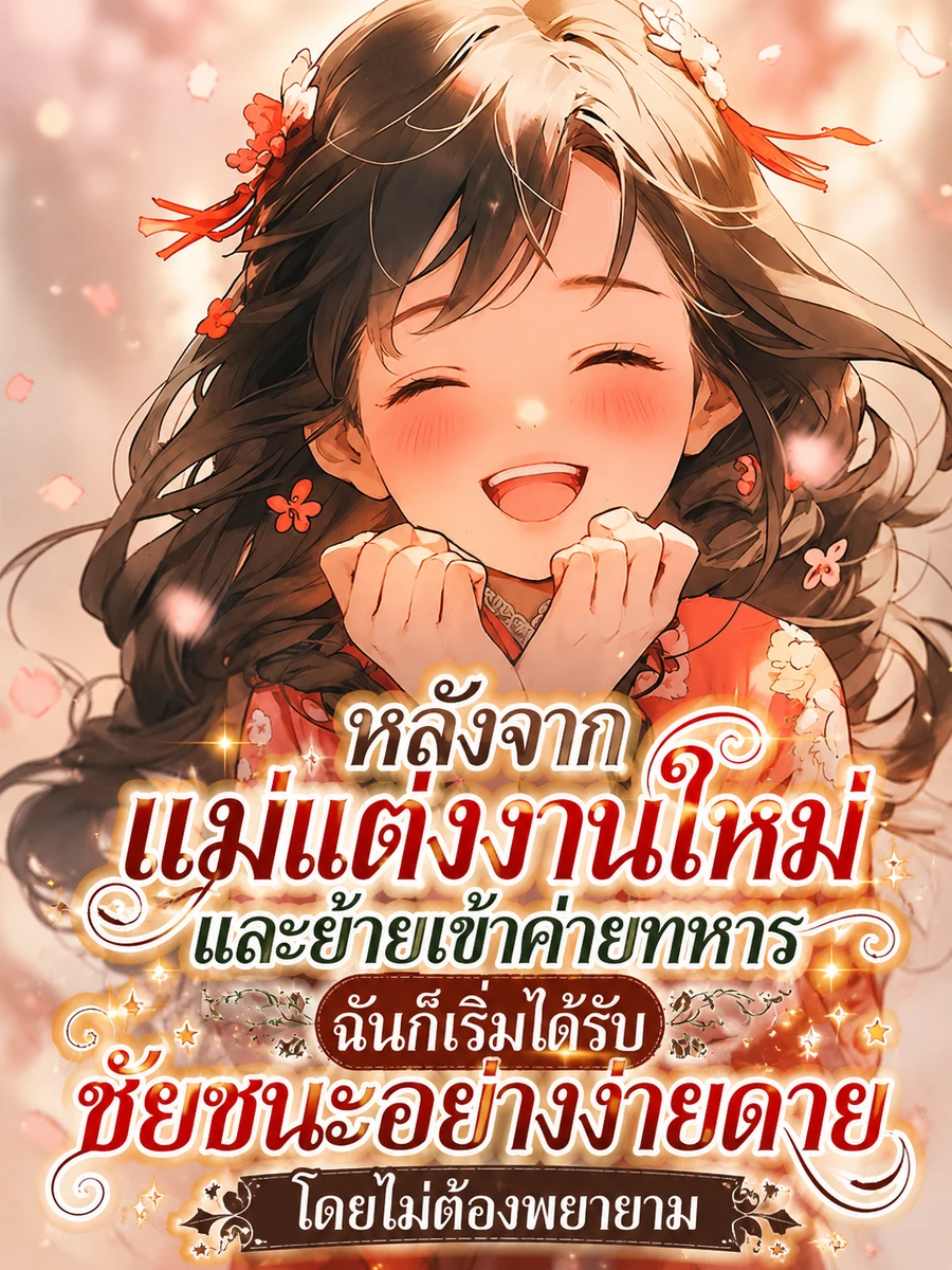 ปก (จบแล้ว)หลังจากแม่แต่งงานใหม่และย้ายเข้าค่ายทหาร ฉันก็เริ่มได้รับชัยชนะอย่างง่ายดายโดยไม่ต้องพยายาม