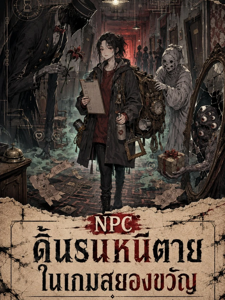 ปก NPC ดิ้นรนหนีตายในเกมสยองขวัญ