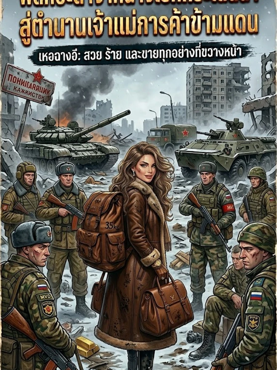 ปก พลิกชะตาจากนางร้ายกระโดดน้ํา สู่ตํานานเจ้าแม่การค้าข้ามแดน [ยุค 90]