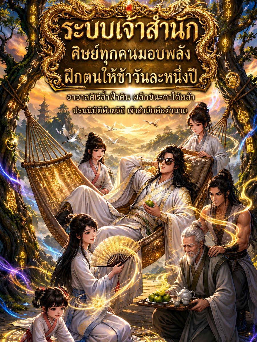 ปก ระบบสํานัก: ศิษย์ทุกคนมอบพลังฝึกตนให้ข้าวันละปี