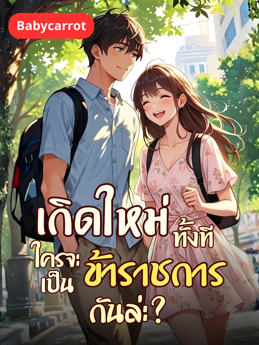 ปก เกิดใหม่ทั้งที ใครจะเป็นข้าราชการกันล่ะ?