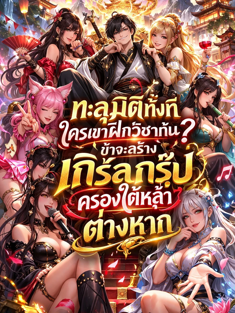ปก ทะลุมิติทั้งที ใครเขาฝึกวิชากัน? ข้าจะสร้างเกิร์ลกรุ๊ปครองใต้หล้าต่างหาก