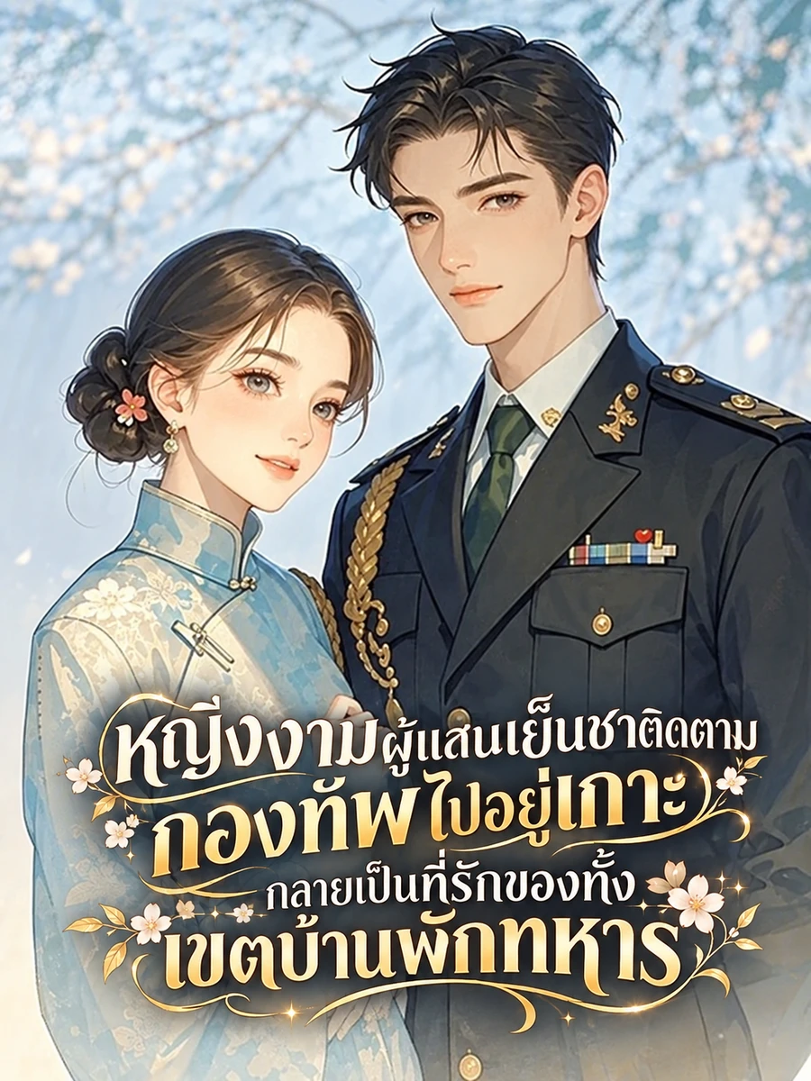 ปก หญิงงามผู้แสนเย็นชาติดตามกองทัพไปอยู่เกาะ กลายเป็นที่รักของทั้งเขตบ้านพักทหาร