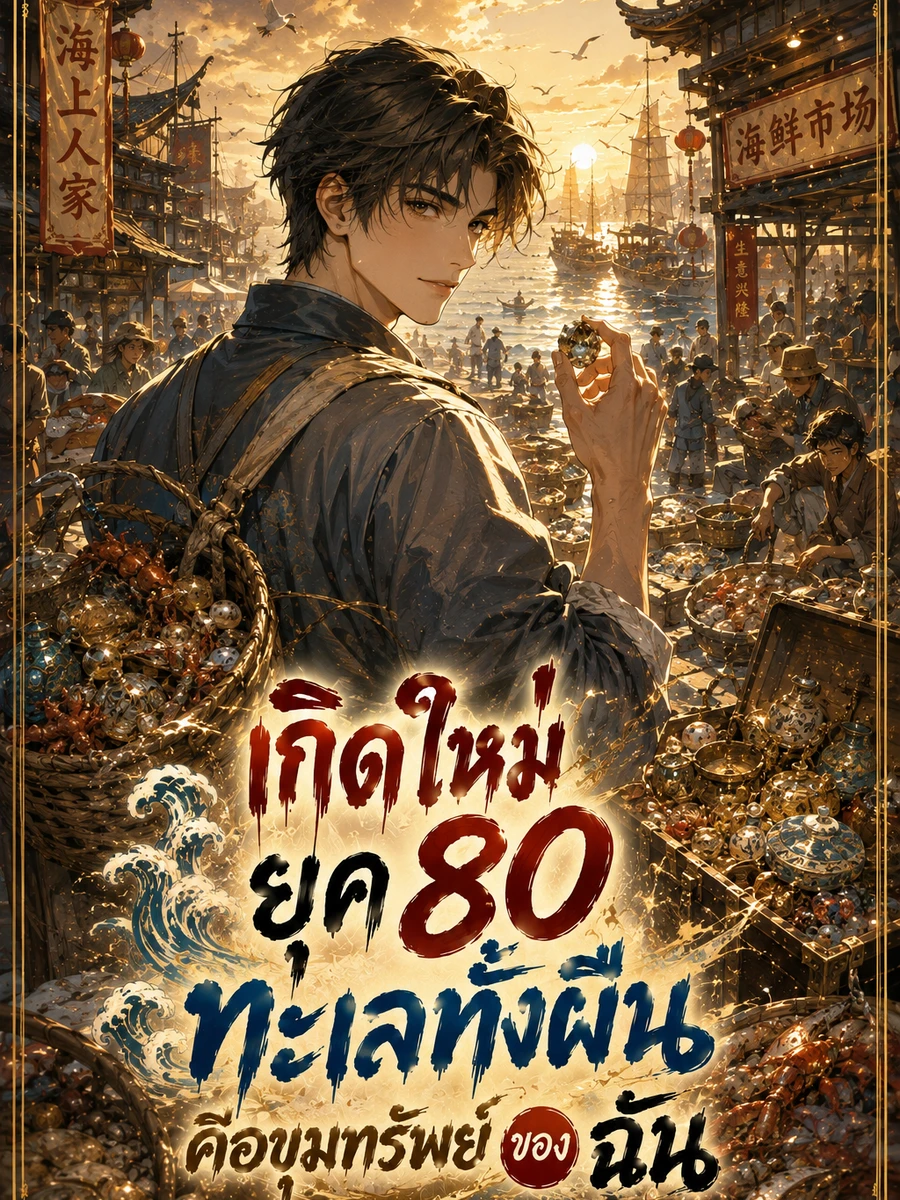 ปก เกิดใหม่ยุค 80: ทะเลทั้งผืนคือขุมทรัพย์ของฉัน