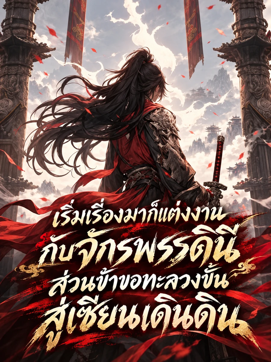 ปก เริ่มเรื่องมาก็แต่งงานกับจักรพรรดินี ส่วนข้าขอทะลวงขั้นสู่เซียนเดินดิน