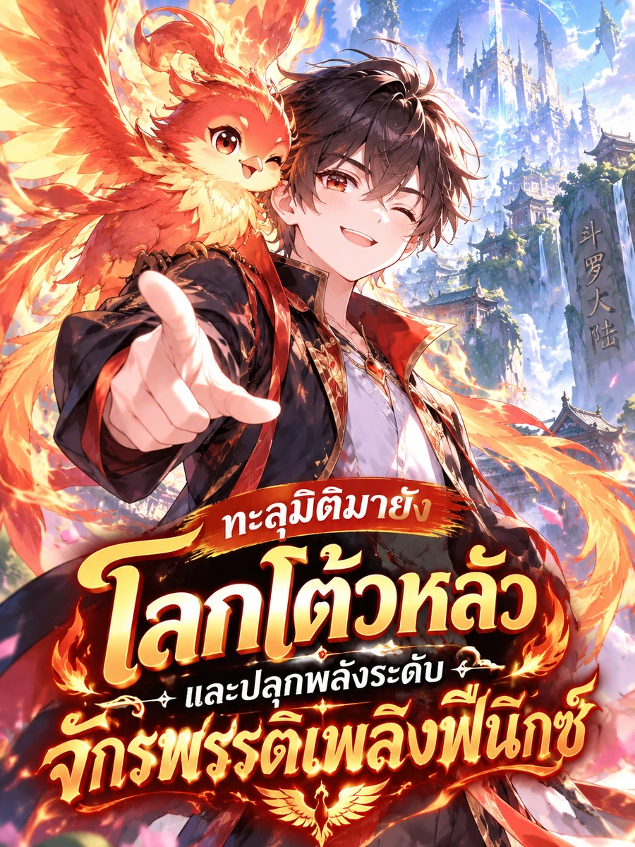 ปก [จบ] ทะลุมิติมายังโลกโต้วหลัว และปลุกพลังระดับจักรพรรดิเพลิงฟีนิกซ์