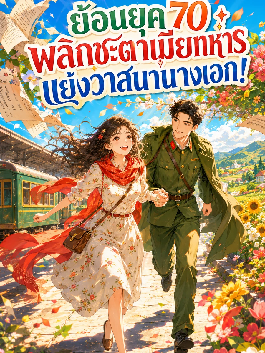 ปก [จบแล้ว ฟรี50ตอน] ย้อนยุค 70 พลิกชะตาเมียทหาร แย่งวาสนานางเอก!