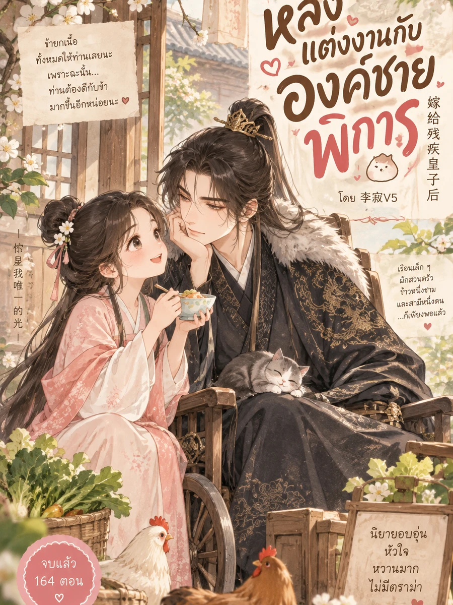 ปก เมื่อข้าต้องแต่งให้องค์ชายพิการ
