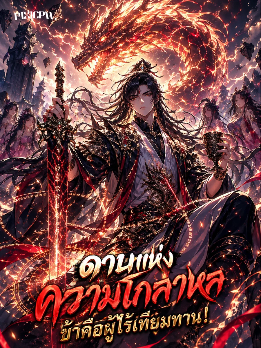 ปก [จบแล้ว] ดาบแห่งความโกลาหล ข้าคือผู้ไร้เทียมทาน!