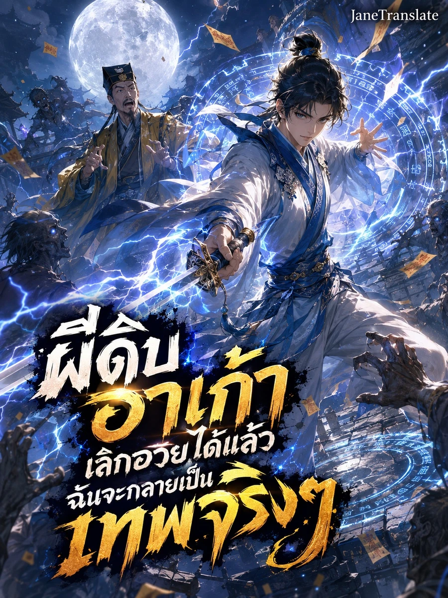 ปก ผีดิบ: อาเก้า เลิกอวยได้แล้ว ฉันจะกลายเป็นเทพจริงๆ