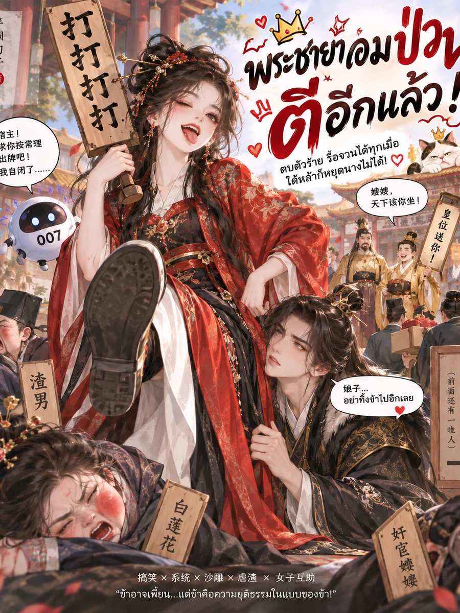 ปก พระชายาจอมป่วน ตีอีกแล้ว!