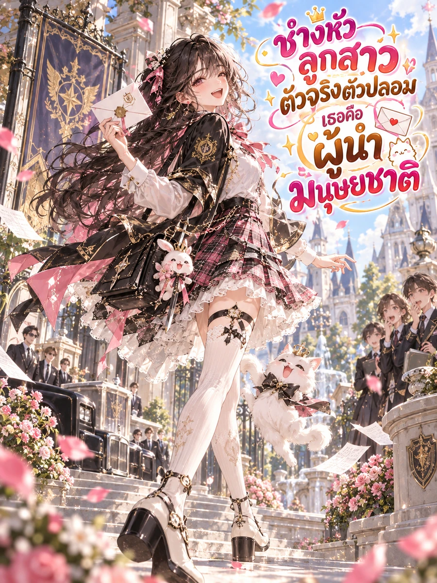 ปก ช่างหัวลูกสาวตัวจริงตัวปลอม เธอคือผู้นํามนุษยชาติ