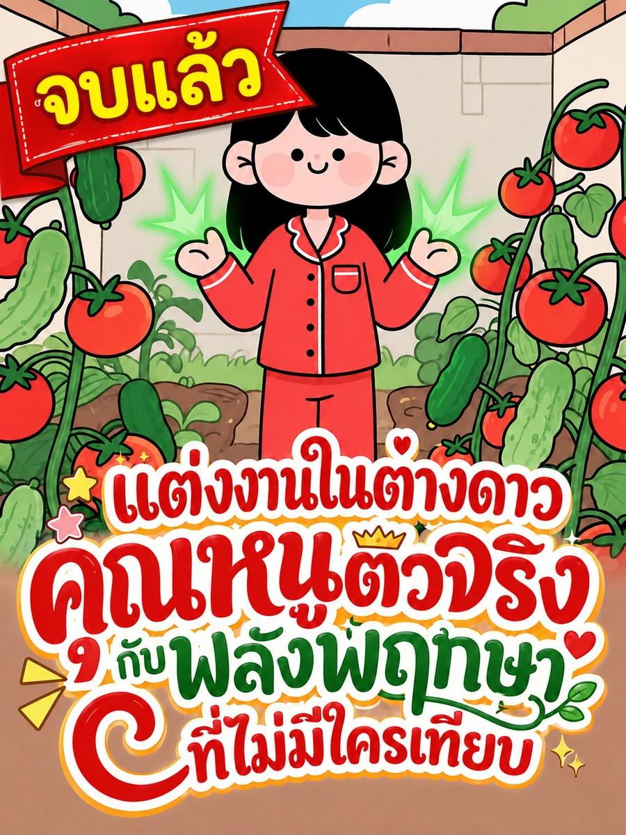 ปก [จบแล้ว]แต่งงานในต่างดาว คุณหนูตัวจริงกับพลังพฤกษาที่ไม่มีใครเทียบ