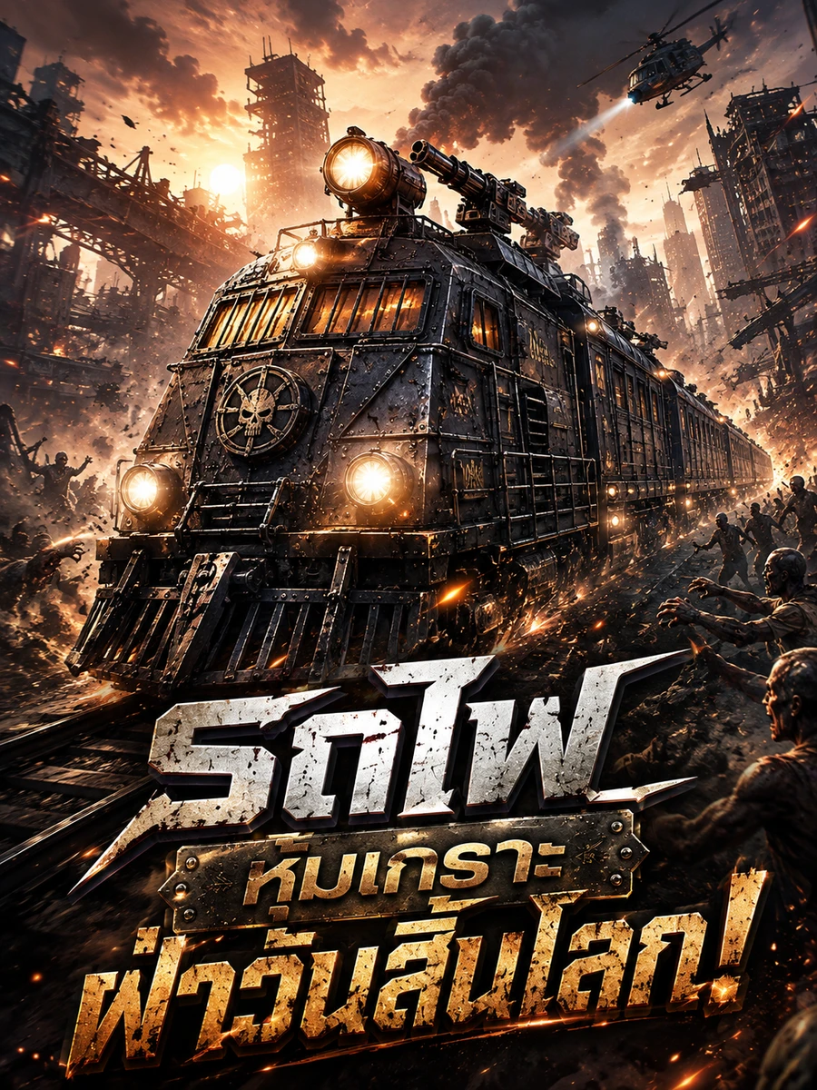 ปก (จบแล้ว) รถไฟหุ้มเกราะฝ่าวันสิ้นโลก!