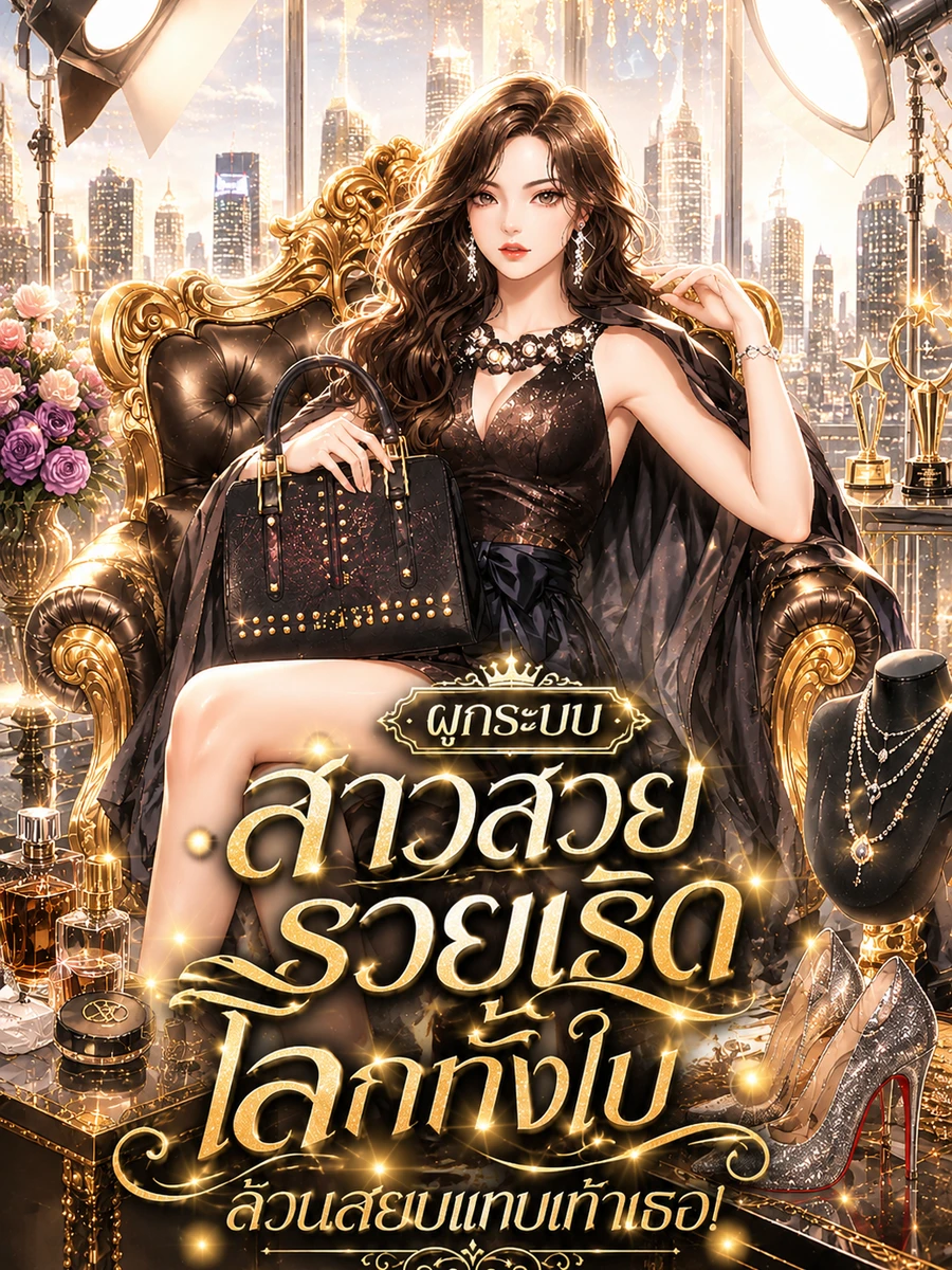 ปก (จบแล้ว) ผูกระบบสาวสวยรวยเริ่ด โลกทั้งใบล้วนสยบแทบเท้าเธอ!