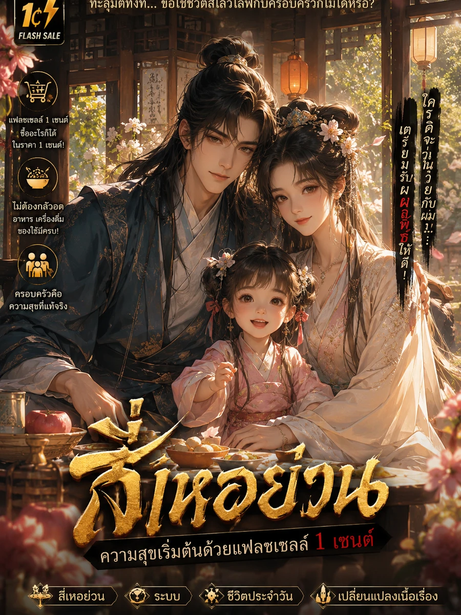 ปก สี่เหอย่วน: เริ่มต้นด้วยแฟลชเซลล์ 1 เซนต์