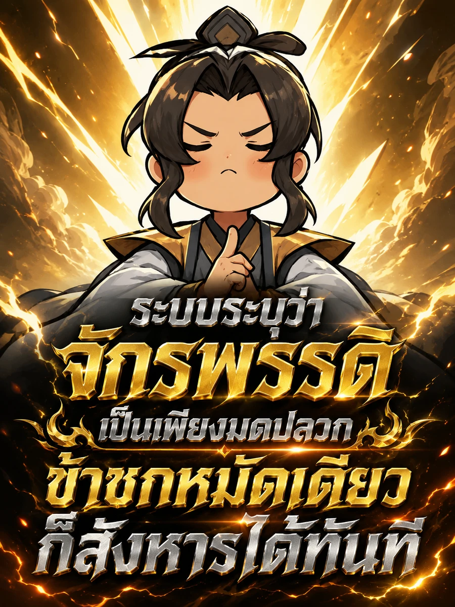 ปก ระบบระบุว่าจักรพรรดิเป็นเพียงมดปลวก ข้าชกหมัดเดียวก็สังหารได้ทันที