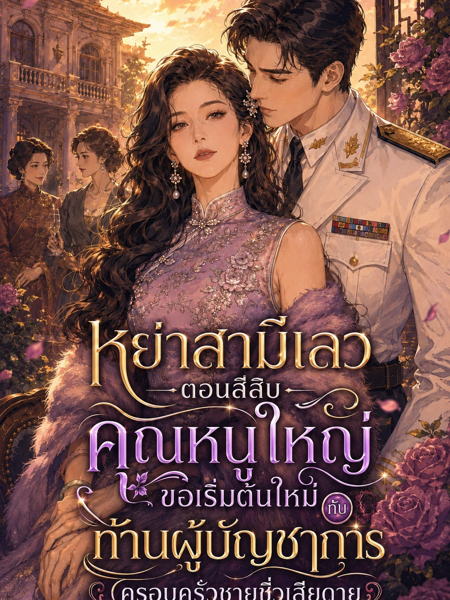 ปก [จบแล้ว] หย่าสามีเลวตอนสี่สิบ คุณหนูใหญ่ขอเริ่มต้นใหม่กับท่านผู้บัญชาการ ครอบครัวชายชั่วเสียดายจนแทบขาดใจ