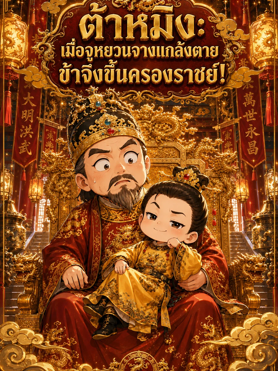 ปก ต้าหมิง: เมื่อจูหยวนจางแกล้งตาย ข้าจึงขึ้นครองราชย์!