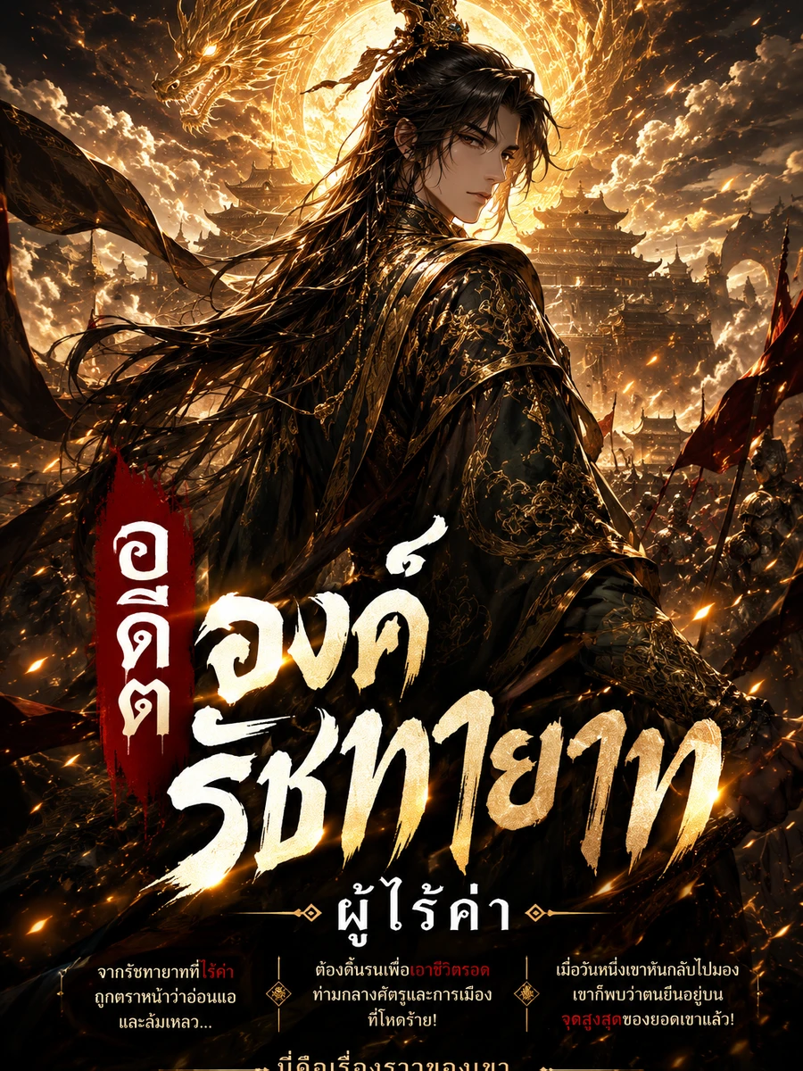 ปก อดีตองค์รัชทายาทผู้ไร้ค่า