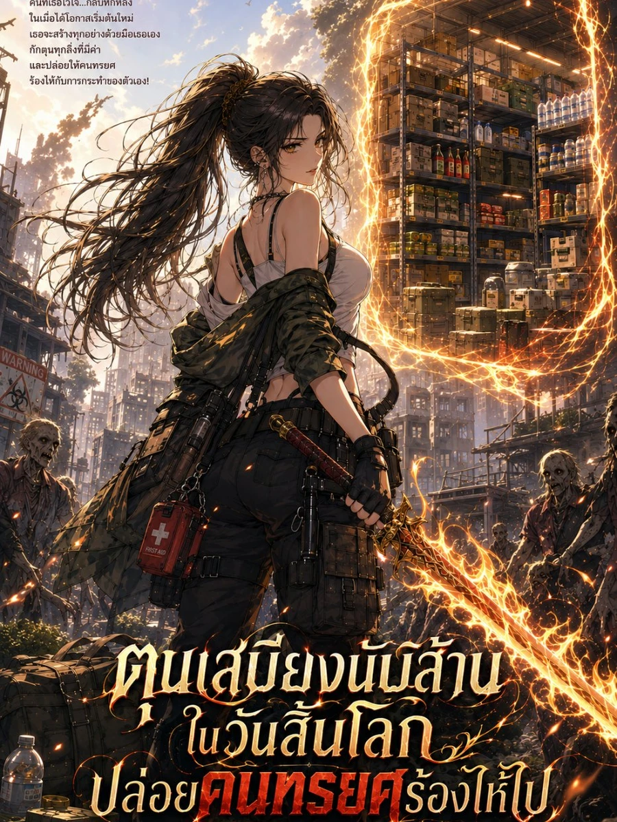 ปก ตุนเสบียงนับล้านในวันสิ้นโลก ปล่อยคนทรยศร้องไห้ไป