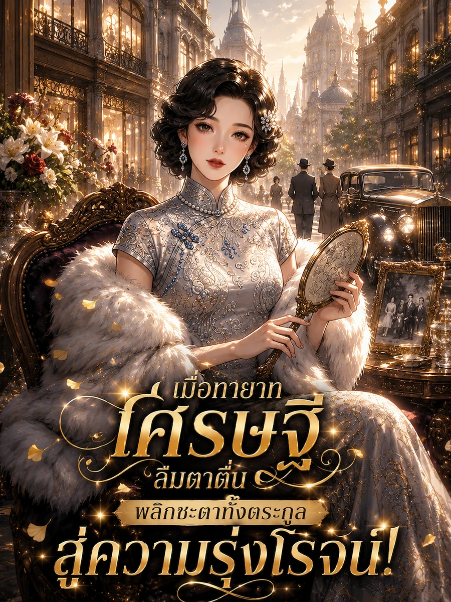 ปก เมื่อทายาทเศรษฐีลืมตาตื่น พลิกชะตาทั้งตระกูลสู่ความรุ่งโรจน์