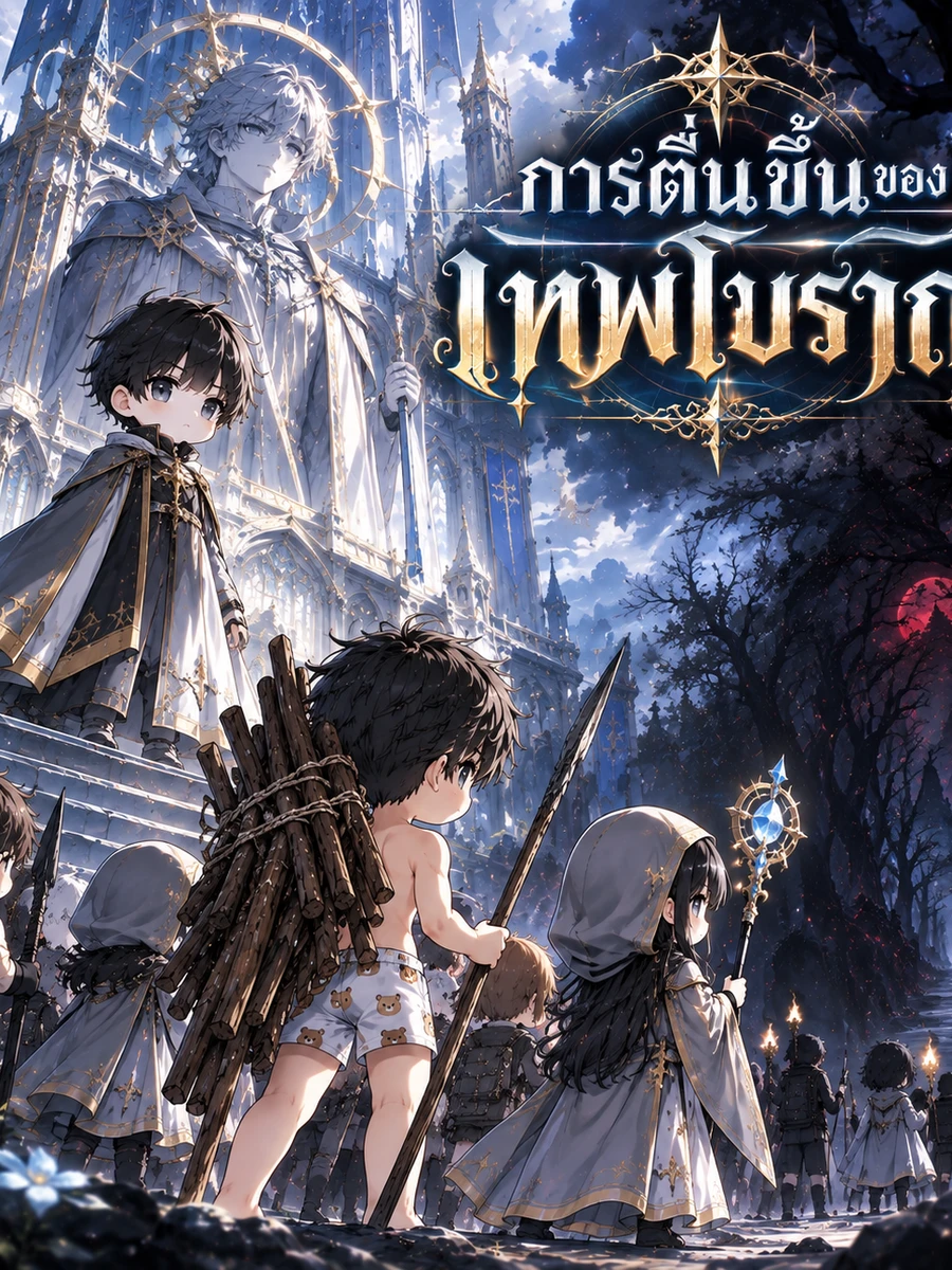 ปก การตื่นขึ้นของเทพโบราณ