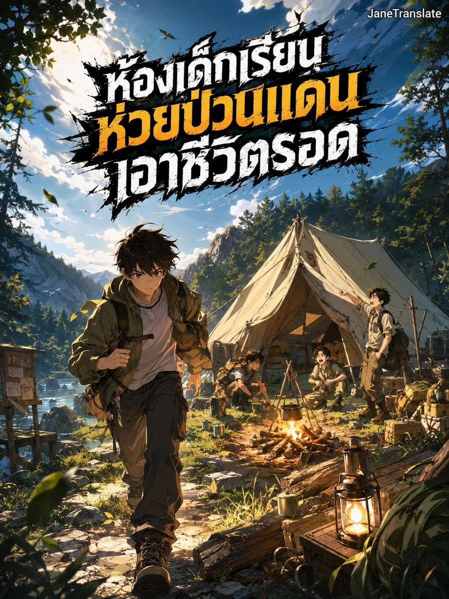 ปก ห้องเด็กเรียนห่วยป่วนแดนเอาชีวิตรอด
