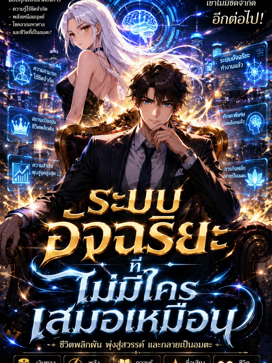 ปก ระบบอัจฉริยะที่ไม่มีใครเสมอเหมือน(Peerless Genius System)